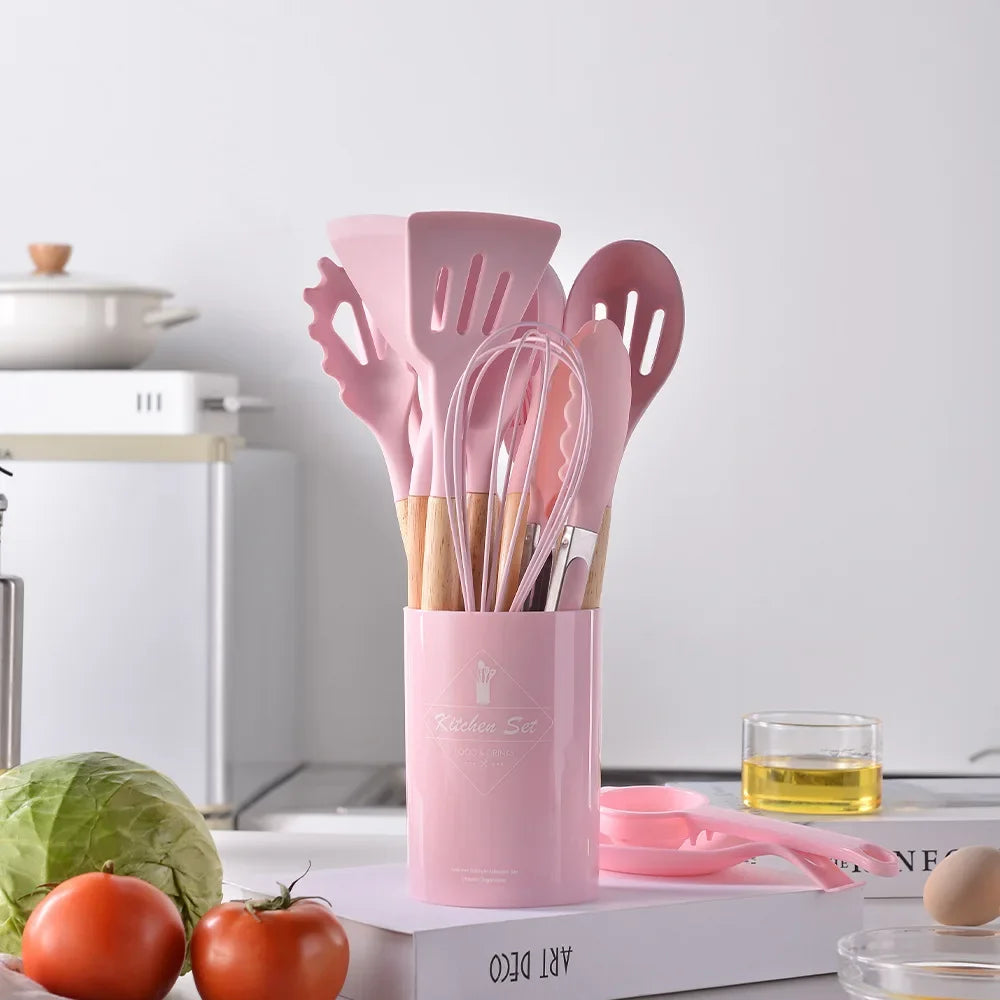 Ustensile-de-cuisine-SilicoKit™-rose