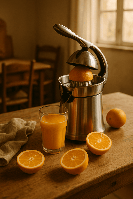 Presse-agrumes pratique pour jus maison rapides et savoureux