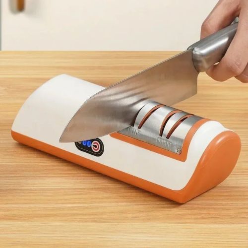 Aiguiseur couteux ergonomique
