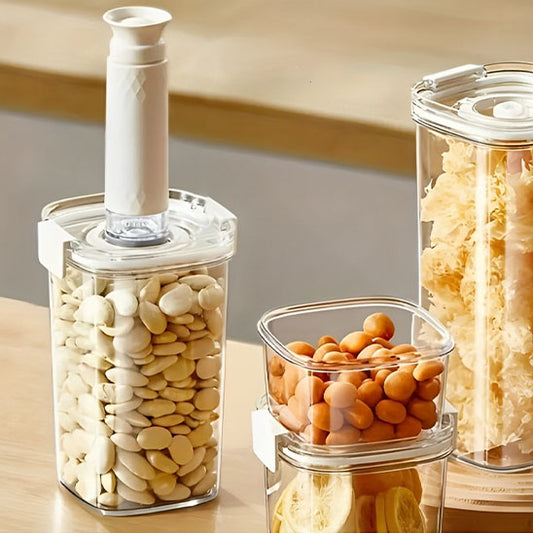 Boîte de conservation alimentaire  transparente avec couvercle hermétique sous vide