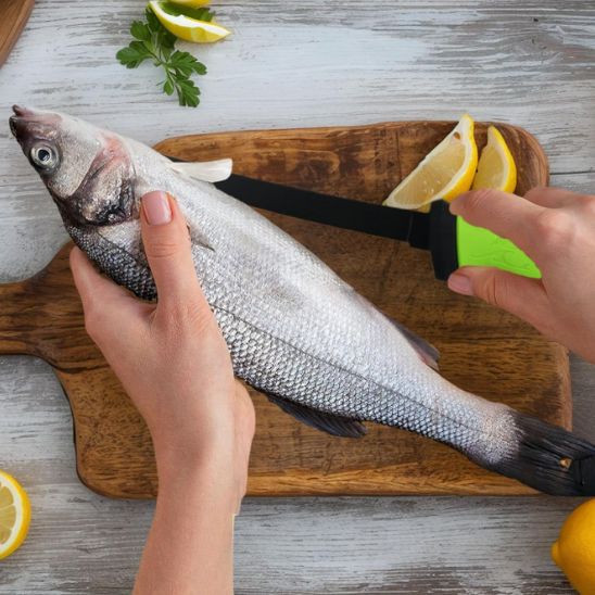 Couteau de cuisine ergonomique polyvalent