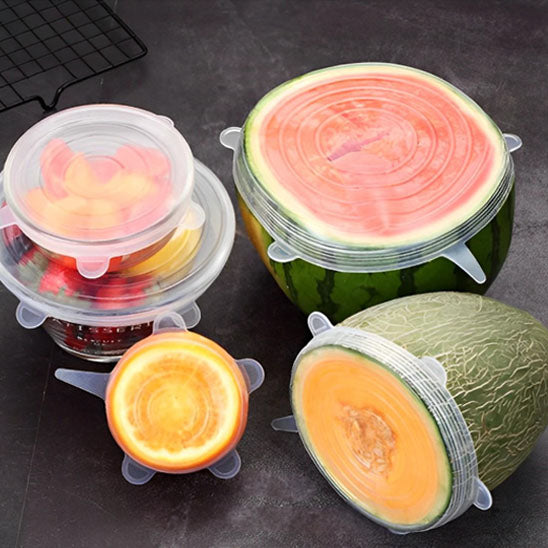 Couvercle en silicone rapide ergonomique