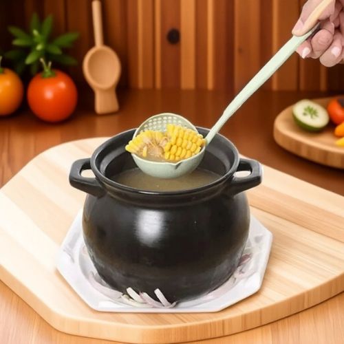 Cuillère à soupe silicone pratique