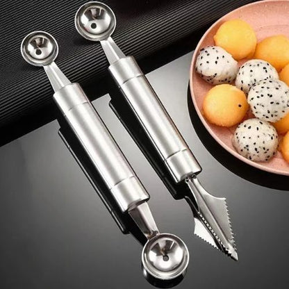Cuillère parisienne multifonction pastèque duo