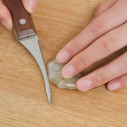 Éplucheur de crevettes indispensable
