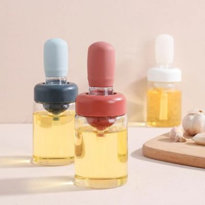 La Bouteille d'huile de cuisine et de brosse en silicone portable/EASYBROSSE™ solide