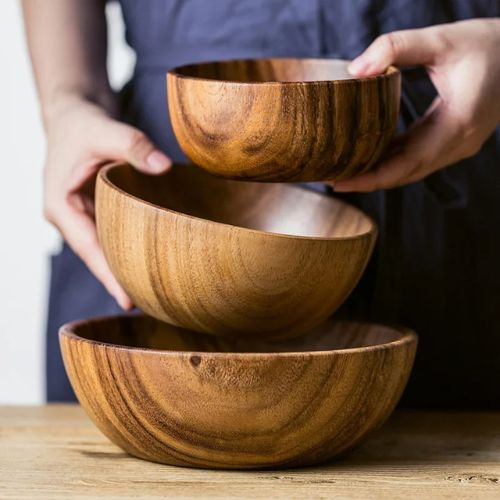 Saladier en bois