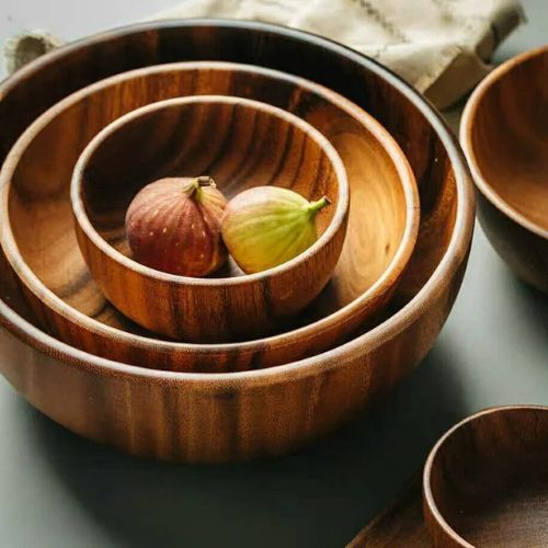 Saladier en bois
