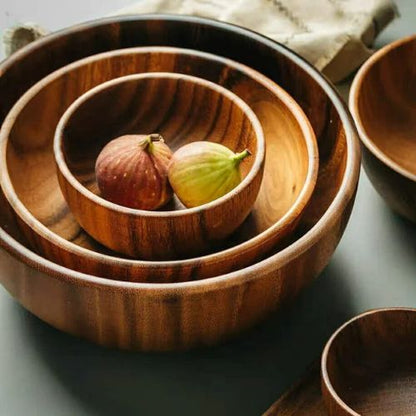 Saladier en bois
