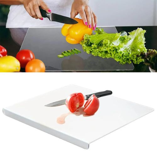 Planche à découper transparent