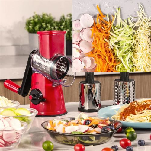 Mandoline cuisine rouge