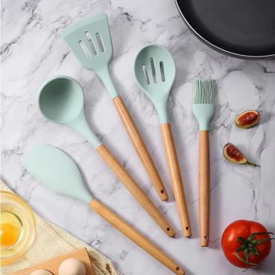 Ustensile de cuisine en silicone verte EASYSPAT™