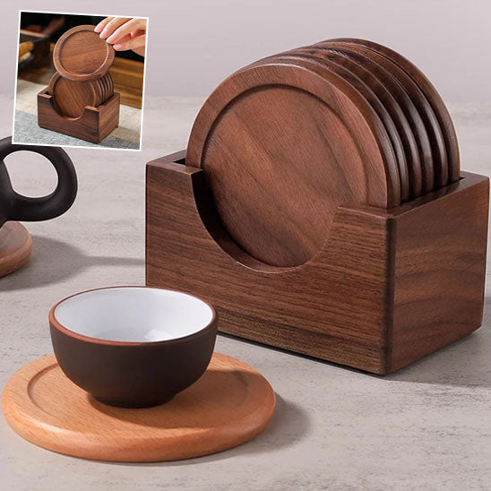 Dessous de Verre en Bois 