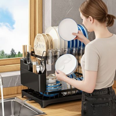 Egouttoir vaisselle indispensable pratique