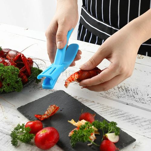 Éplucheur de crevette en inox 