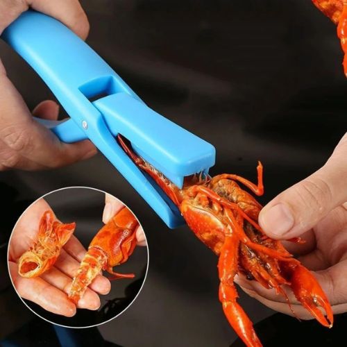 Éplucheur de crevette en inox facile