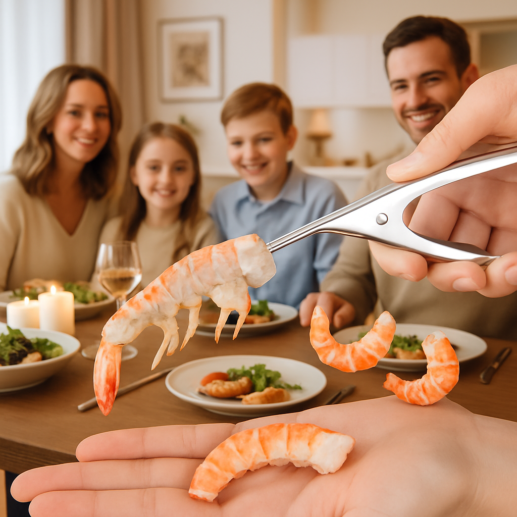 Éplucheur de crevettes rapides