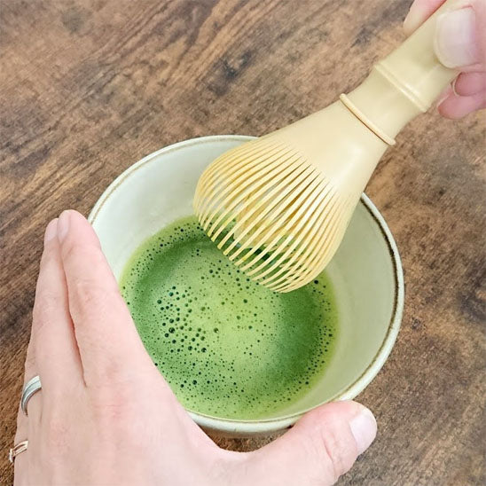 Fouet matcha artisanal