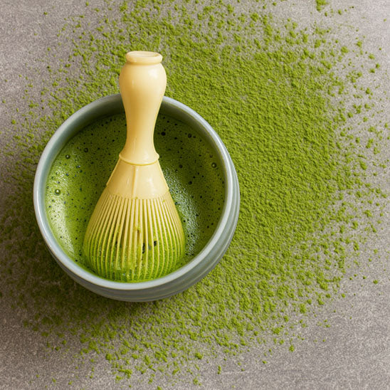 Fouet matcha japonais utilisé dans la cérémonie du thé