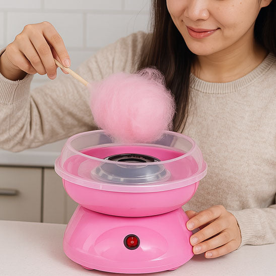 Machine barbe a papa rose