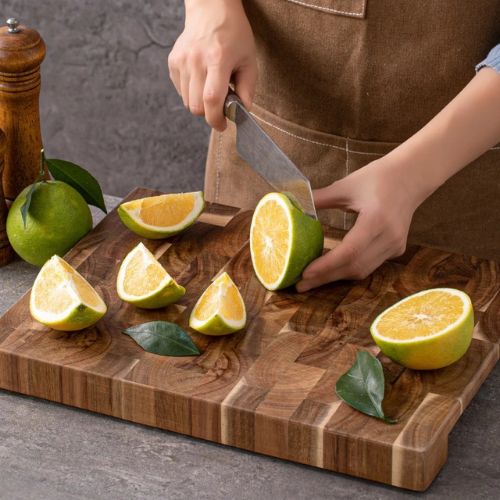 Planche en bois à découper facile