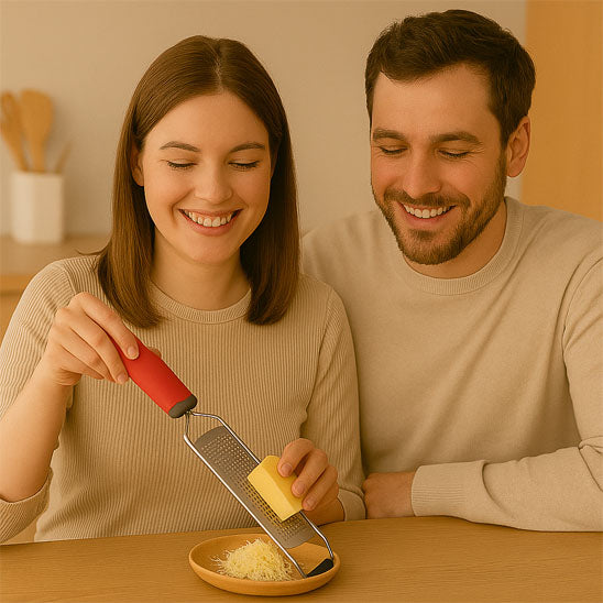 Râpe à fromage multifonction  antidérapante
