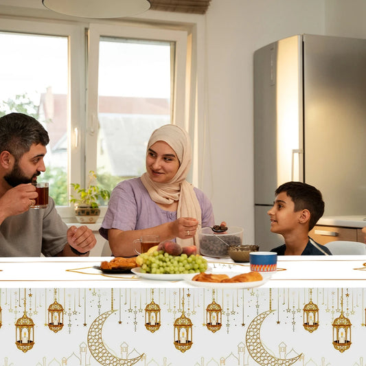 Nappe et chemin de table décorative pour le Ramadan karrem