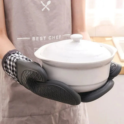 Gant de cuisine protection confort et élegance - Rayonnour