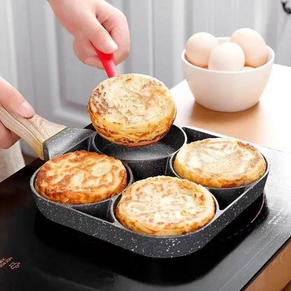 Poêle 4 Œufs Parfaits Le Secret de Votre Matinée Idéale - Rayonnour