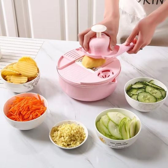 coupe légumes rose
