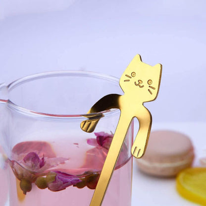 cuillère à café chat unique