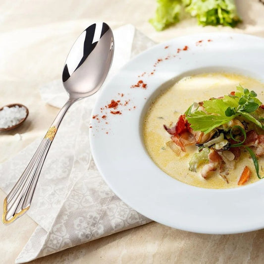 cuillère à soupe stylée polyvalente