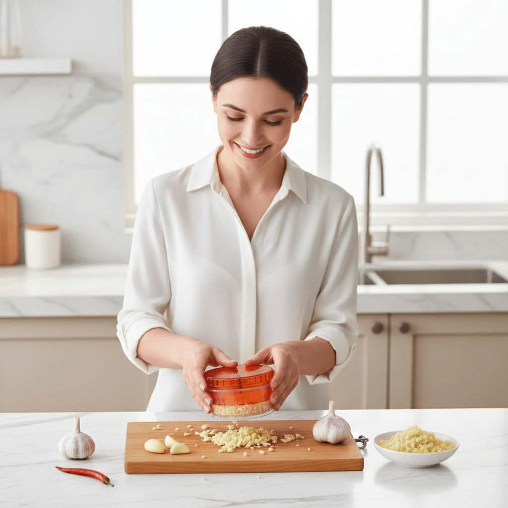 Presse - ail manuel professionnel broyeur ail cuisine - Rayonnour