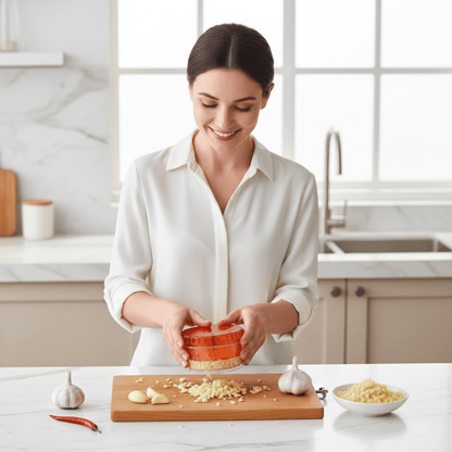 Presse - ail manuel professionnel broyeur ail cuisine - Rayonnour