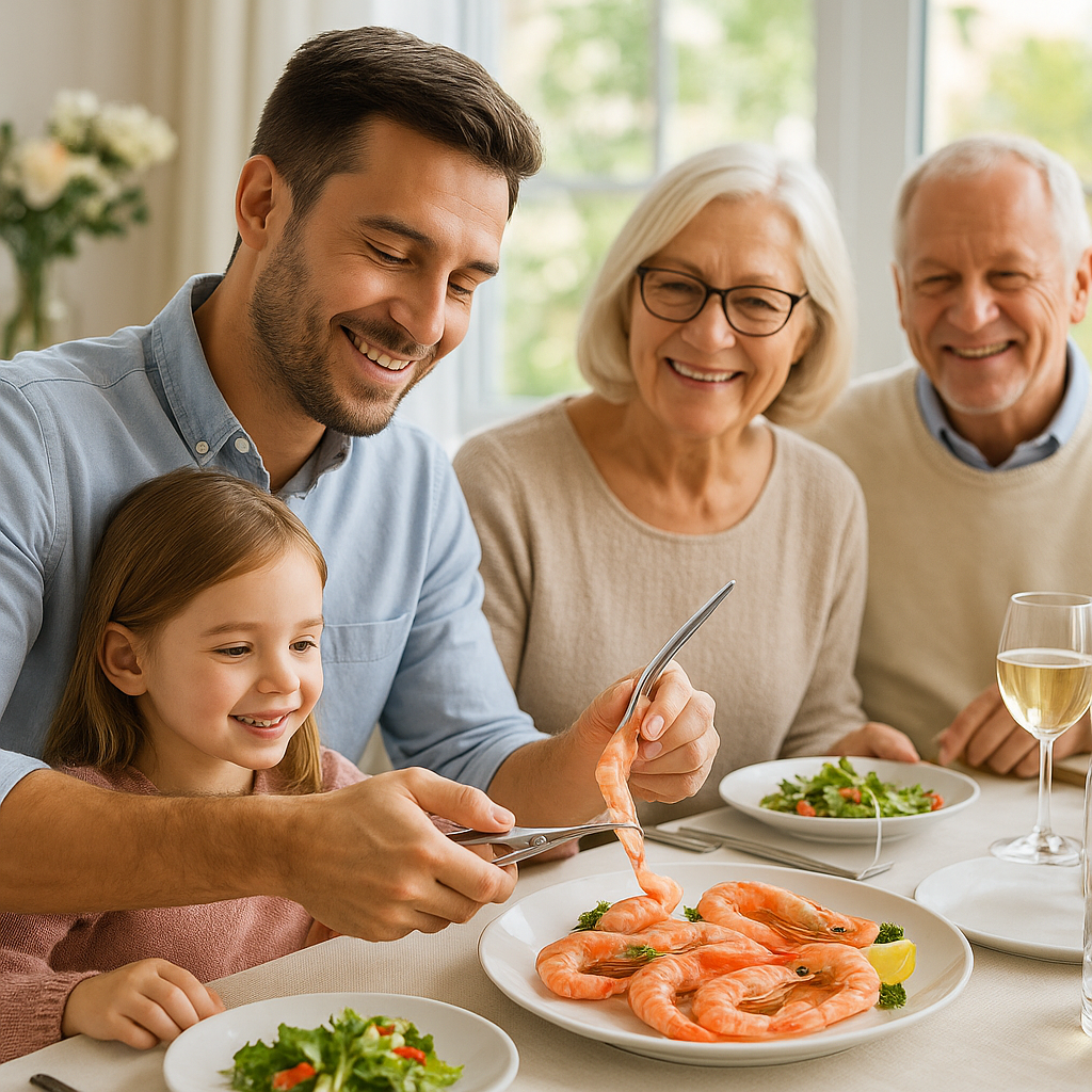 Éplucheur de crevettes/Easypeel