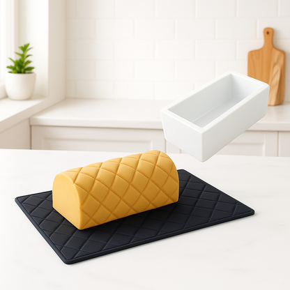 Moule à Bûche de Noël Silicone Antiadhésif pour Pâtisserie