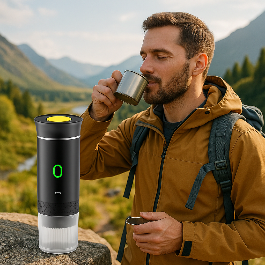 Cafetière Portable Premium Machine Expresso Manuelle Voyage