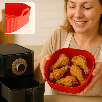 Moules en Silicone Antiadhésifs pour Friteuse à Air