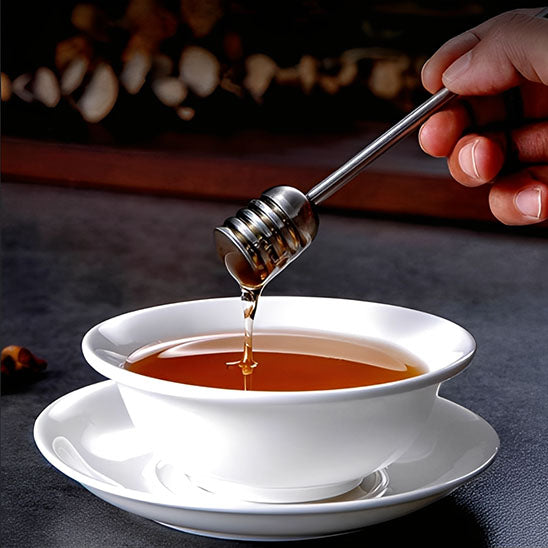Cuillère à miel inox pratique