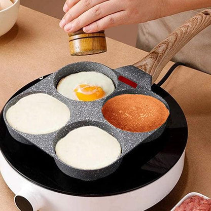 Poêle 4 Œufs Parfaits Le Secret de Votre Matinée Idéale - Rayonnour