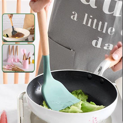Ustensile de cuisine en silicone verte EASYSPAT - Rayonnour