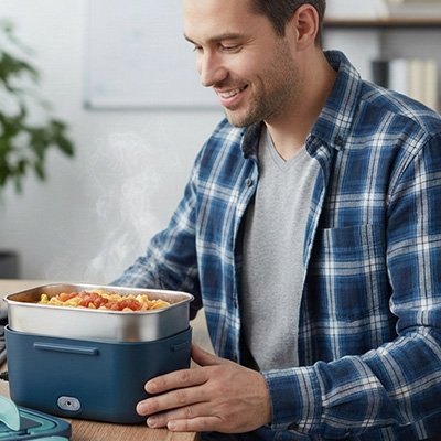 Lunch box chauffante électrique | Nomad'Heat - Rayonnour