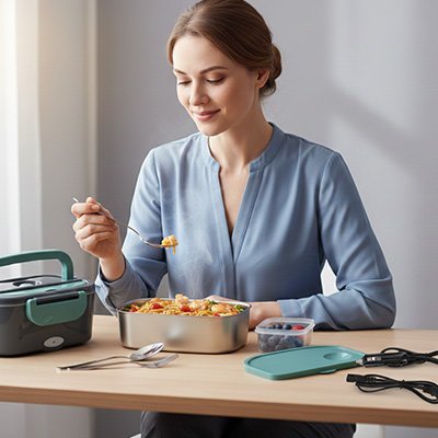 Lunch box chauffante électrique | Nomad'Heat - Rayonnour