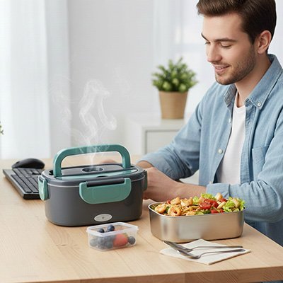 Lunch box chauffante électrique | Nomad'Heat - Rayonnour