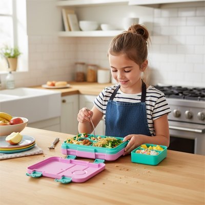 Lunch box enfant | Sans plastique hermétique - Rayonnour