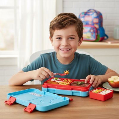 Lunch box enfant | Sans plastique hermétique - Rayonnour