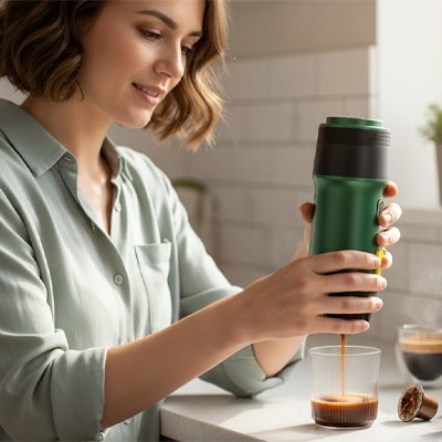 Machine a café portable | Espresso Nomade - Rayonnour