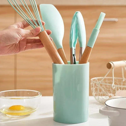 Ustensile de cuisine en silicone verte EASYSPAT - Rayonnour