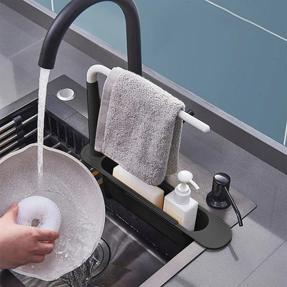 Étagère télescopique pour évier de cuisine /Étafacile™ - Rayonnour