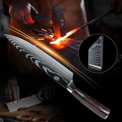 Couteau de Cuisine Professionnel Damasko - Rayonnour